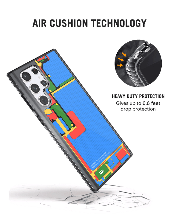 DailyObjects Ai-Phone Stride 2.0 Case Cover For Samsung Galaxy S23 Ultra