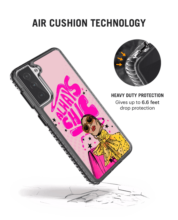 DailyObjects Always Chic Stride 2.0 Case Cover For Samsung Galaxy S21