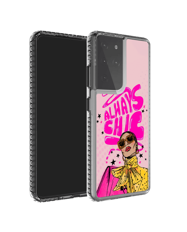 DailyObjects Always Chic Stride 2.0 Case Cover For Samsung Galaxy S21 Ultra