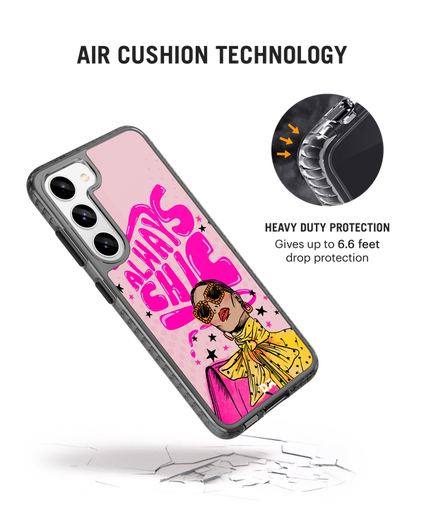 DailyObjects Always Chic Stride 2.0 Case Cover For Samsung Galaxy S23 Plus