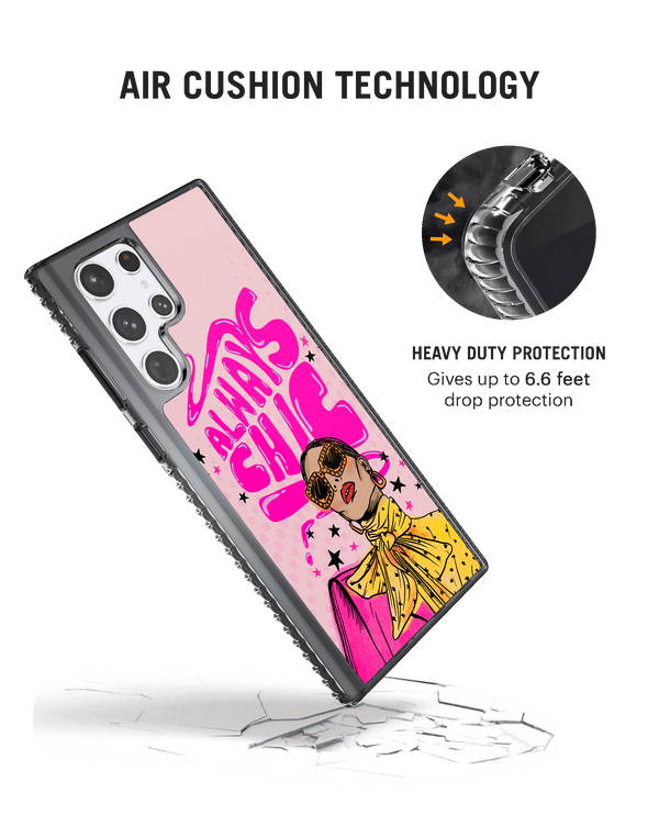 DailyObjects Always Chic Stride 2.0 Case Cover For Samsung Galaxy S23 Ultra