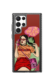 DailyObjects Anti Social Babe Stride 2.0 Case Cover For Samsung Galaxy S23 Ultra
