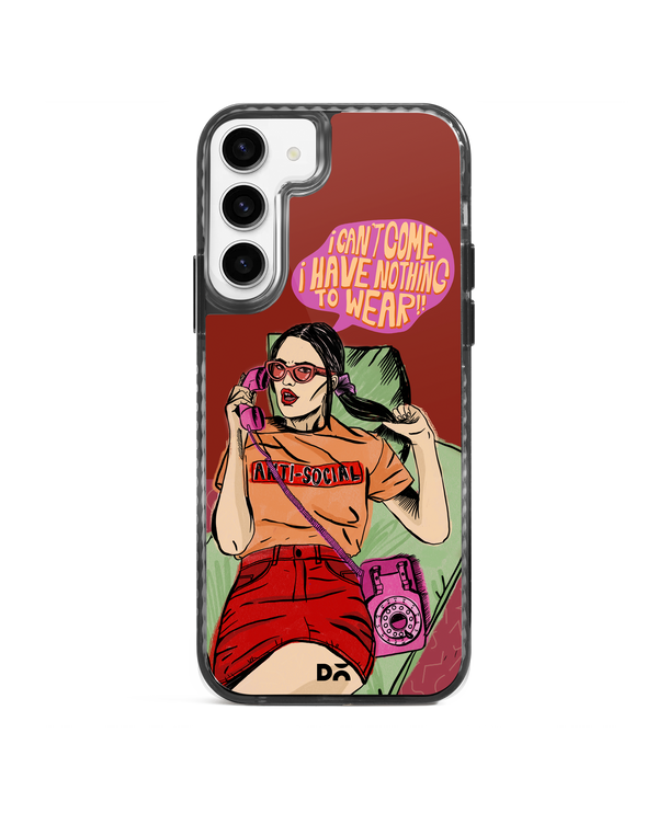 DailyObjects Anti Social Babe Stride 2.0 Case Cover For Samsung Galaxy S23