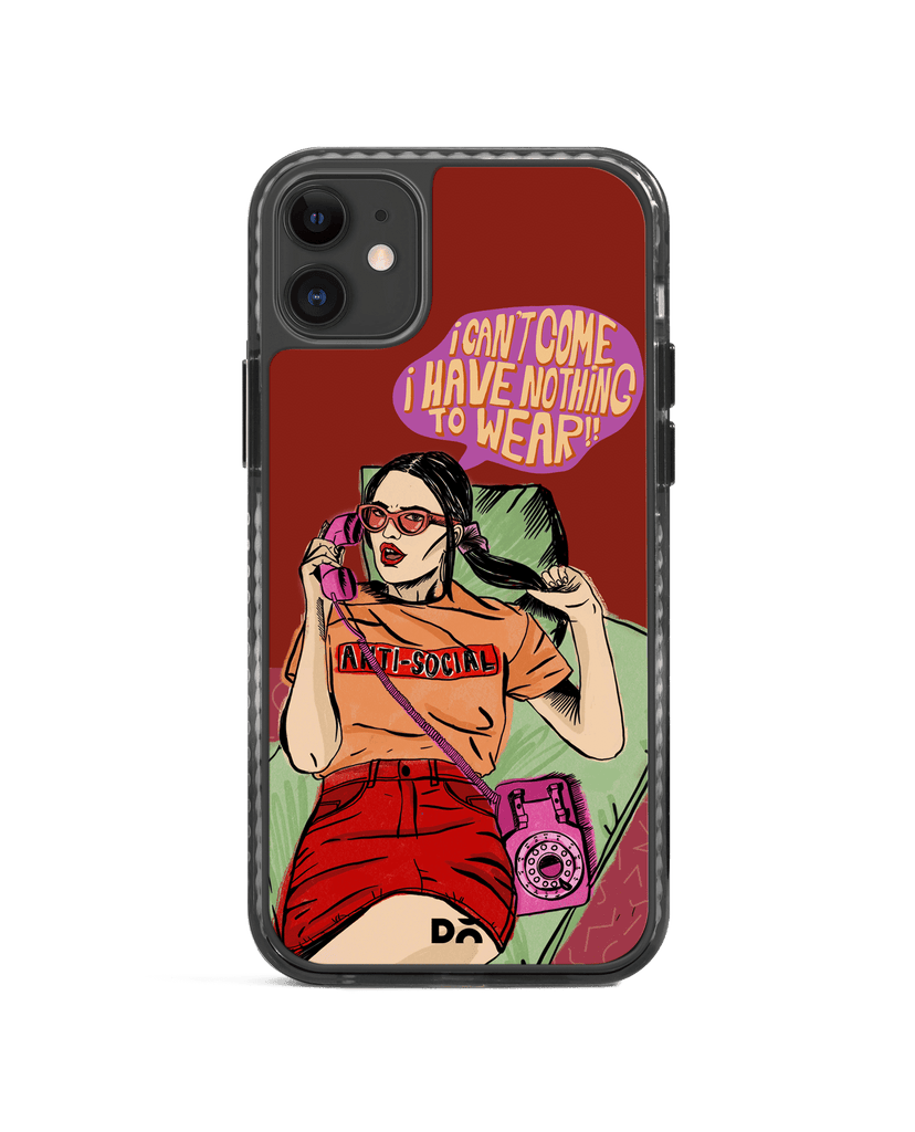 DailyObjects Anti Social Babe Stride 2.0 Case Cover For iPhone 11