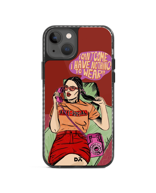 DailyObjects Anti Social Babe Stride 2.0 Case Cover For iPhone 13