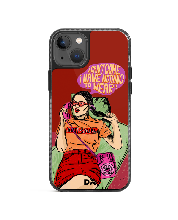 DailyObjects Anti Social Babe Stride 2.0 Phone Case Cover For iPhone 15