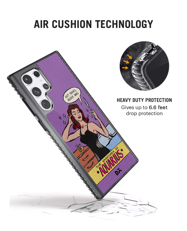 DailyObjects Aquarius Stride 2.0 Case Cover For Samsung Galaxy S23 Ultra