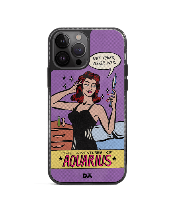 DailyObjects Aquarius Stride 2.0 Case Cover For iPhone 13 Pro Max