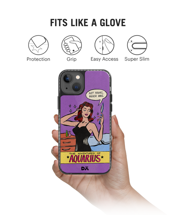 DailyObjects Aquarius Stride 2.0 Phone Case Cover For iPhone 15
