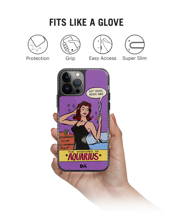 DailyObjects Aquarius Stride 2.0 Phone Case Cover For iPhone 15 Pro