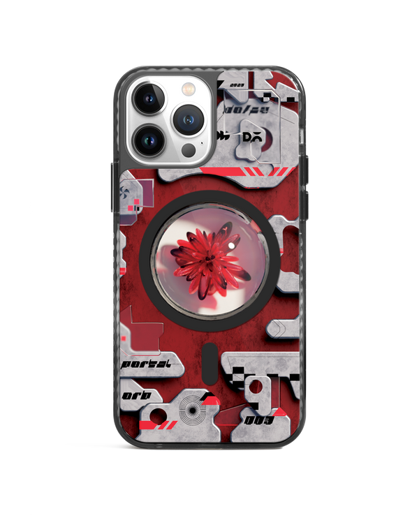 DailyObjects Ares Stride 2.0 Clear MagSafe Phone Case Cover For iPhone 15 Pro Max