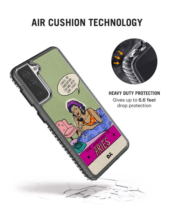 DailyObjects Aries Stride 2.0 Case Cover For Samsung Galaxy S21 Plus