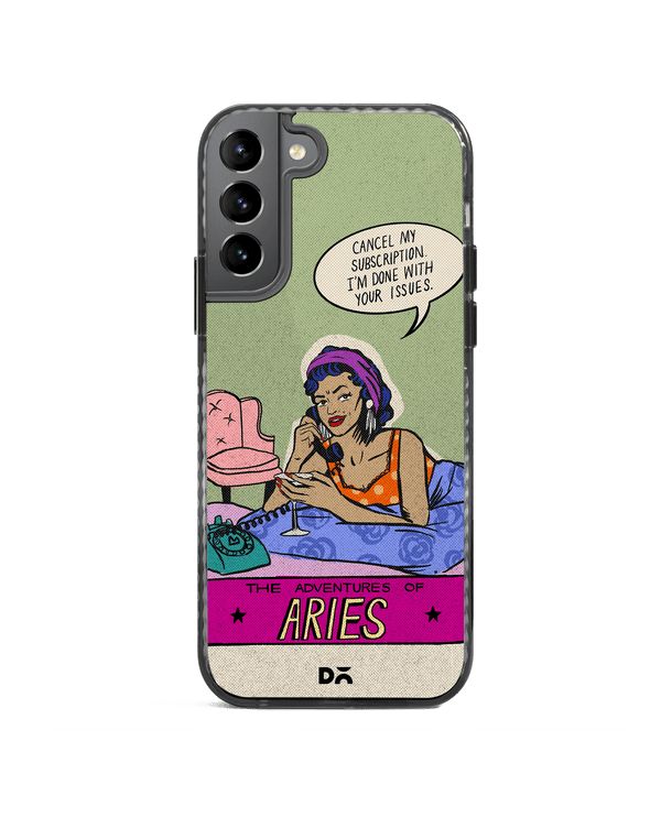 DailyObjects Aries Stride 2.0 Case Cover For Samsung Galaxy S21