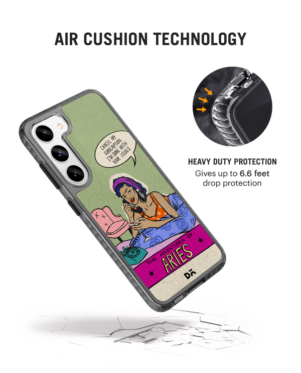 DailyObjects Aries Stride 2.0 Case Cover For Samsung Galaxy S23 Plus