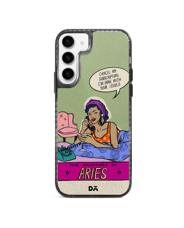 DailyObjects Aries Stride 2.0 Case Cover For Samsung Galaxy S23 Plus