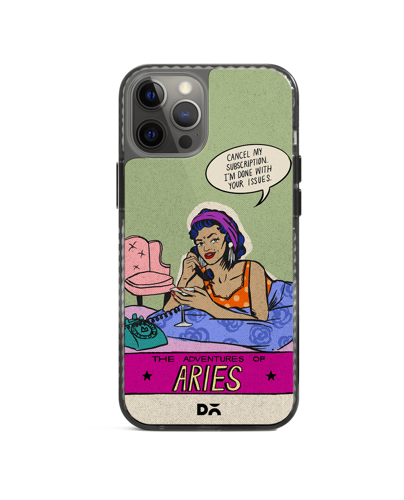 DailyObjects Aries Stride 2.0 Case Cover For iPhone 12 Pro Max