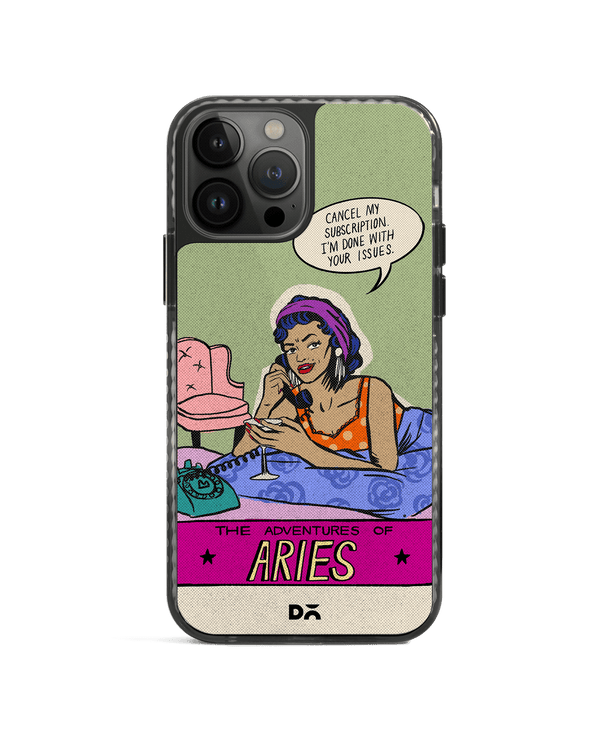 DailyObjects Aries Stride 2.0 Phone Case Cover For iPhone 14 Pro Max