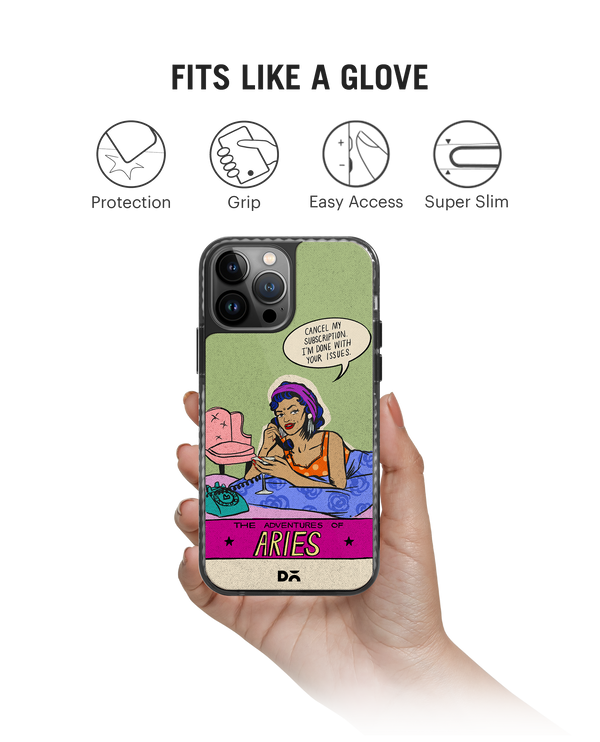 DailyObjects Aries Stride 2.0 Phone Case Cover For iPhone 15 Pro Max