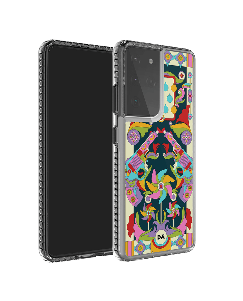 DailyObjects Bandook Mela Stride 2.0 Case Cover For Samsung Galaxy S21 Ultra