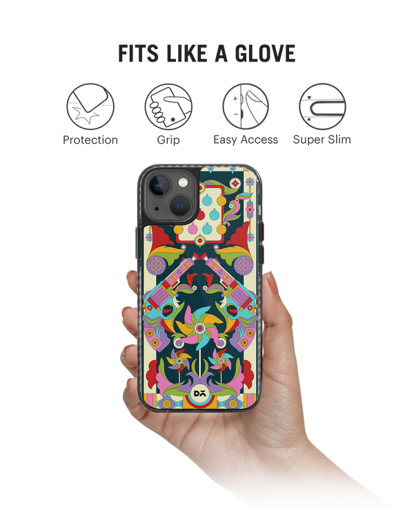 DailyObjects Bandook Mela Stride 2.0 Phone Case Cover For iPhone 15