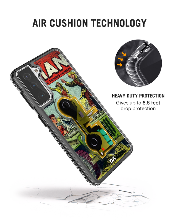 DailyObjects Battle Jeep Stride 2.0 Case Cover For Samsung Galaxy S21