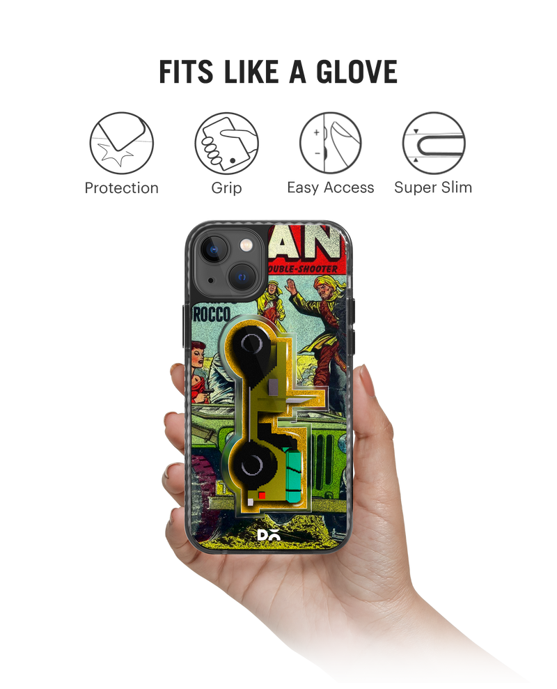 Battle Jeep Stride 2.0 Case Cover For iPhone 13