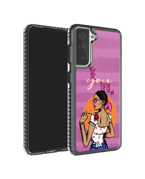 DailyObjects Be You Tiful Stride 2.0 Case Cover For Samsung Galaxy S21