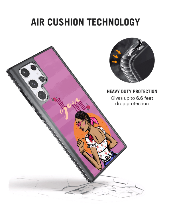 DailyObjects Be You Tiful Stride 2.0 Case Cover For Samsung Galaxy S23 Ultra