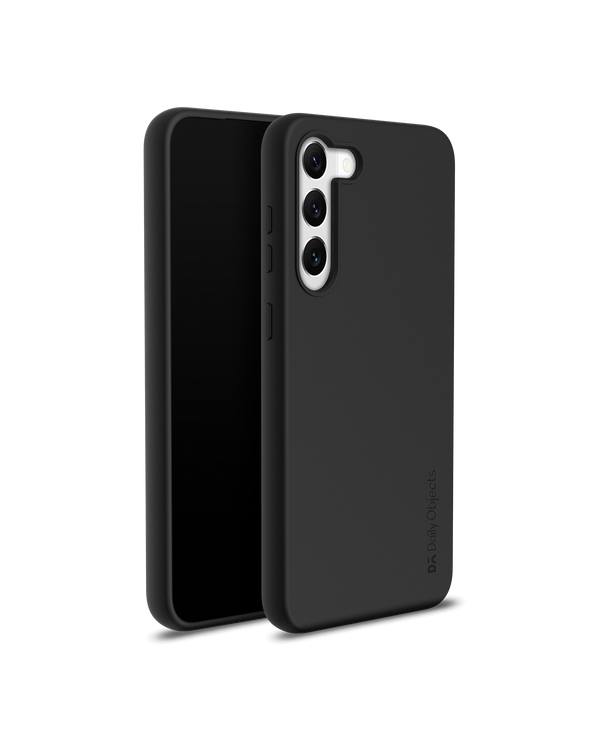 DailyObjects Black Flekt Silicone Case Cover For Samsung Galaxy S23 Plus