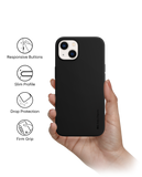 DailyObjects Black Flekt Silicone Phone Case Cover For iPhone 14