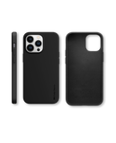 DailyObjects Black Flekt Silicone Case Cover For iPhone 12 Pro Max