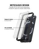 DailyObjects Black Frosted 2.0 Clear Case Cover For Nothing Phone 1
