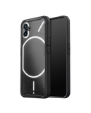 DailyObjects Black Frosted 2.0 Clear Case Cover For Nothing Phone 1