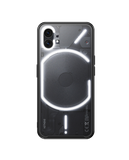DailyObjects Black Frosted Clear Case Cover For Nothing Phone 1
