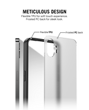 DailyObjects Black Frosted Clear Case Cover For Nothing Phone 1