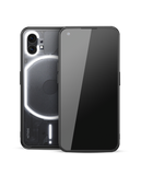 DailyObjects Black Frosted Clear Case Cover For Nothing Phone 1