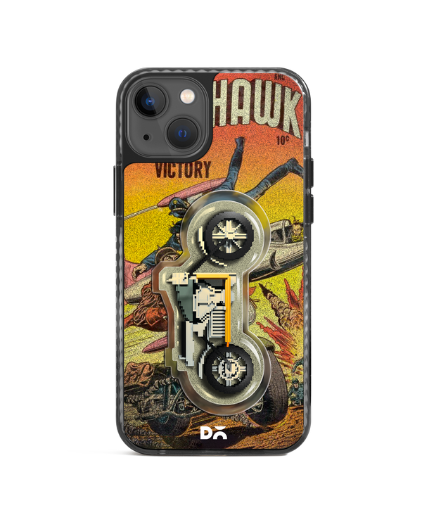 DailyObjects Black Hawk Stride 2.0 Case Cover For iPhone 13 Mini