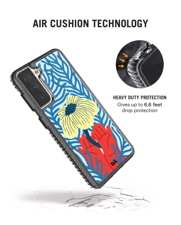 Bloom Bliss Stride 2.0 Case Cover For Samsung Galaxy S21