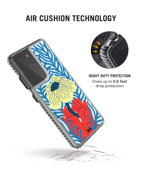 Bloom Bliss Stride 2.0 Case Cover For Samsung Galaxy S21 Ultra