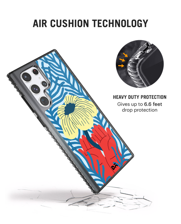 Bloom Bliss Stride 2.0 Case Cover For Samsung Galaxy S23 Ultra