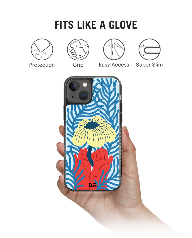 Bloom Bliss Stride 2.0 Phone Case Cover For iPhone 15