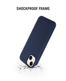 DailyObjects Blue Flekt Silicone Phone Case Cover For iPhone 14 Plus