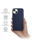 DailyObjects Blue Flekt Silicone Phone Case Cover For iPhone 14 Plus