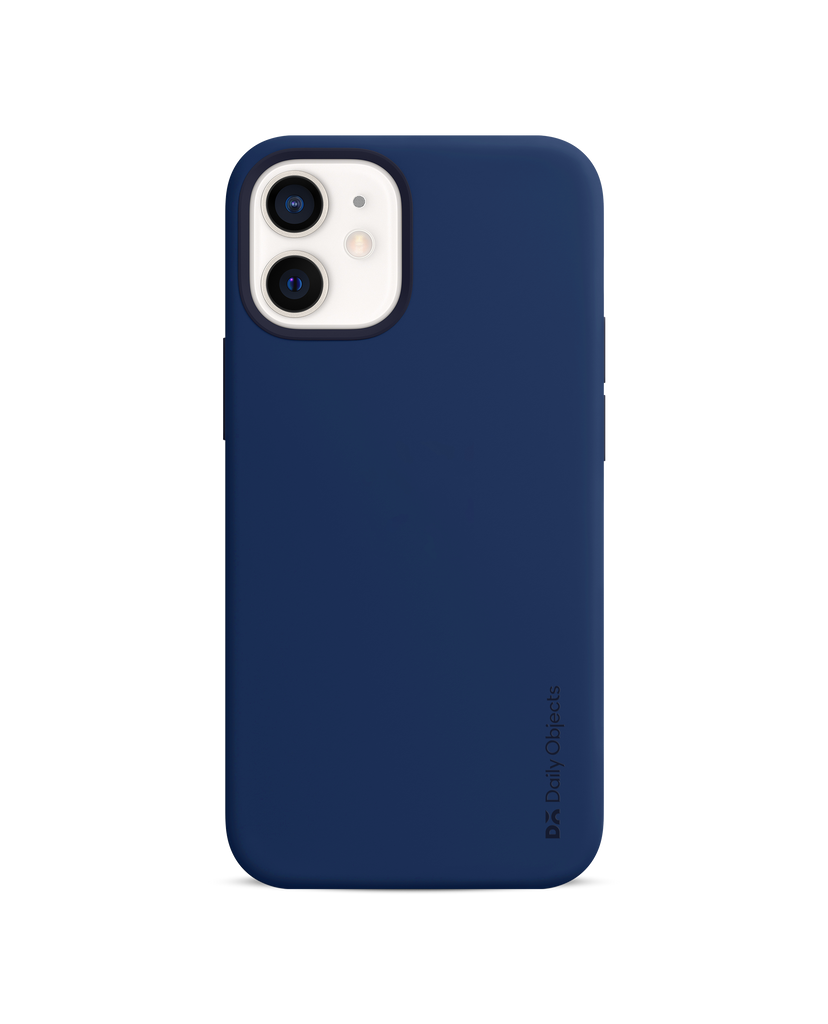 DailyObjects Blue Flekt Silicone Case Cover For iPhone 12 Mini