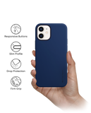 DailyObjects Blue Flekt Silicone Case Cover For iPhone 12 Mini