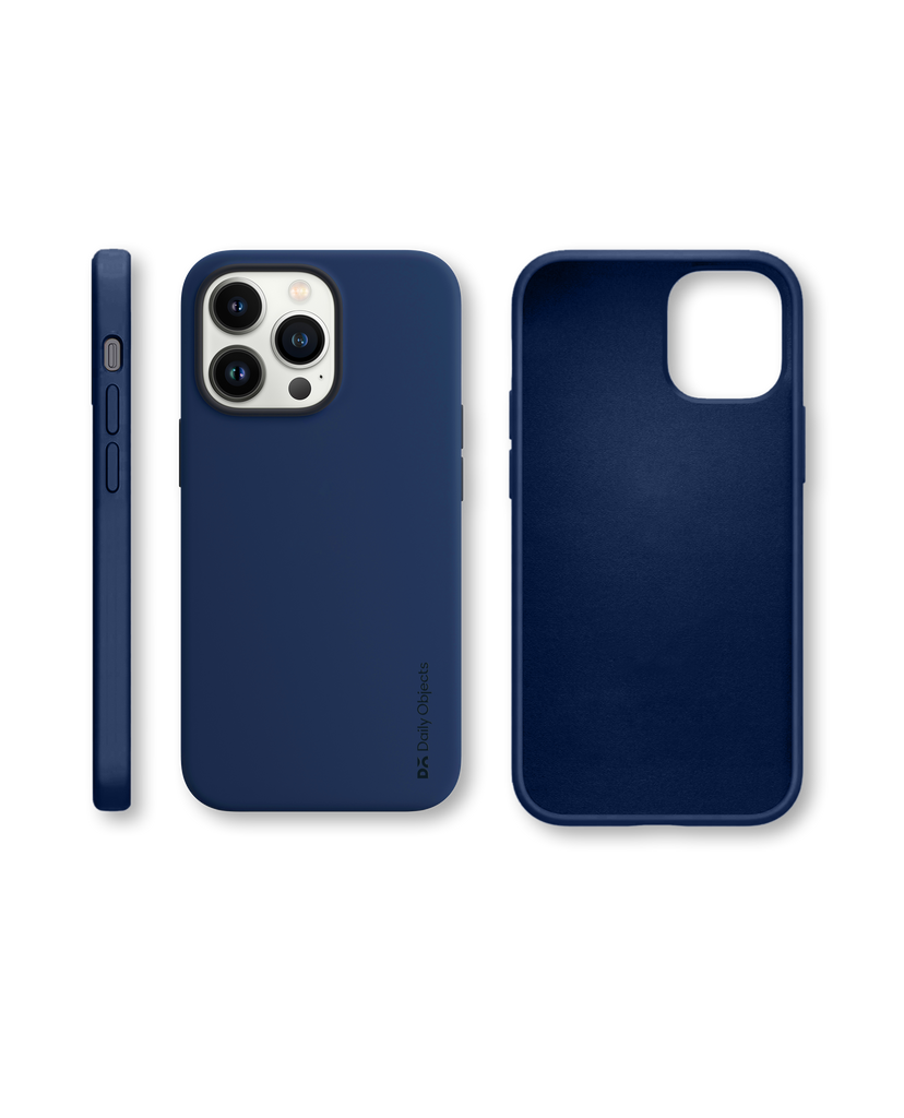 DailyObjects Blue Flekt Silicone Case Cover For iPhone 12 Pro Max