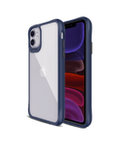 DailyObjects Blue Hybrid Clear Case Cover for iPhone 11