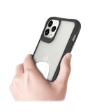 DailyObjects Bold Beautiful Black Hybrid Clear Case Cover For iPhone 11 Pro
