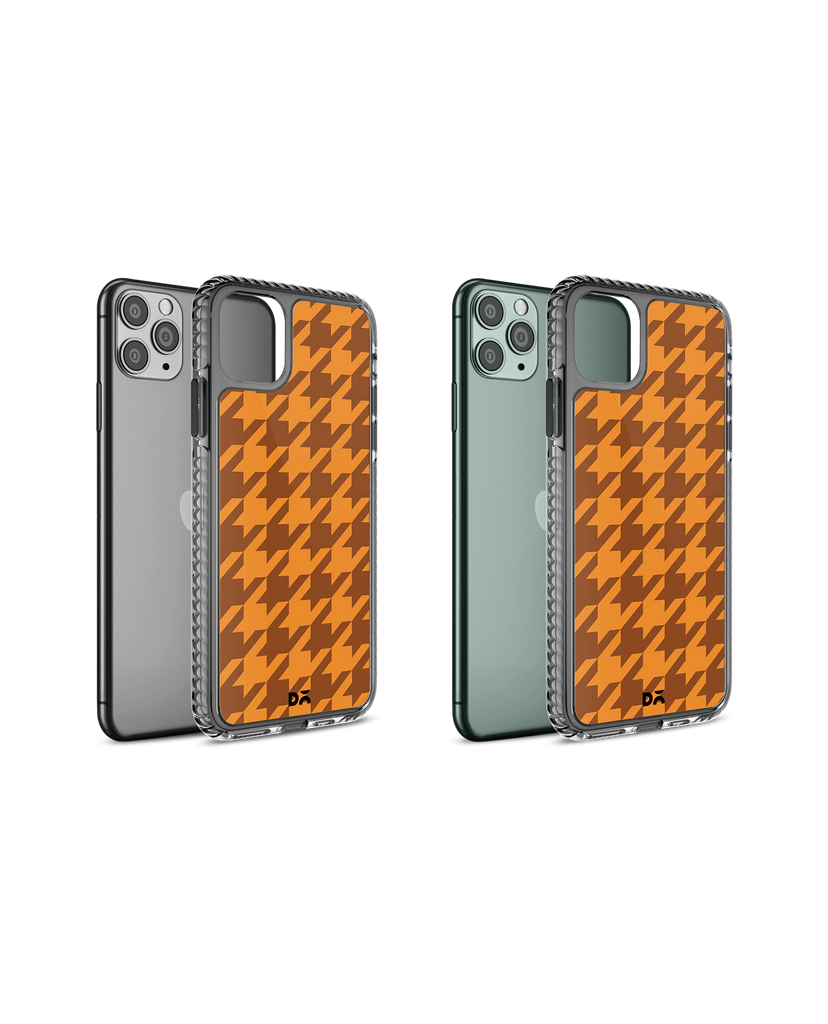 DailyObjects Brown Houndstooth Stride 2.0 Case Cover For iPhone 11 Pro