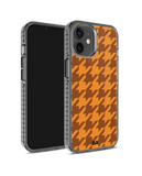 DailyObjects Brown Houndstooth Stride 2.0 Case Cover For iPhone 12